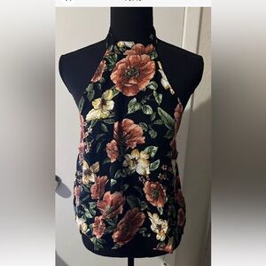 Forever 21 Contemporary Twist Neck Halter Top